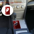 thumbnail image 2 of Couverture de Transmission Automatique en Fibre de Carbone Rouge Type B pour Toyota pour Camry 2007-2011, 2 of 4