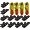 thumbnail image 1 of Ganchos para Lona Sudopru de Alta Resistencia 14 Piezas con Cuerdas, 1 of 7