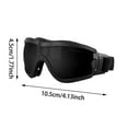 thumbnail image 2 of Cat Sunglasses Goggles Adjustable Strap Pet Eye Wear For Outdoor Driving Adventures, 2 of 7