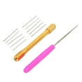 thumbnail image 2 of Doll Hair Rooting Tools, Doll Hair Root Holder Tools Alloy Handle Awl 10pcs   For Home Use, 2 of 8