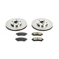 thumbnail image 3 of Power Stop Front Stock Replacement Brake Pad and Rotor Kit KOE1542, 3 of 8