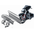 thumbnail image 4 of Par (L / R) Protectores de Pata de Horquilla Inferiores Cromados para Motocicleta para Touring 00-13 Yotijar Escudo deflector de la parte inferior de la pierna, 4 of 8