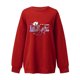 thumbnail image 2 of Gibobby Sudadera oversize mujer Sudaderas de Halloween para mujer lindas camisetas con gráficos de fantasma playera casual de manga larga(Rojo,M), 2 of 3