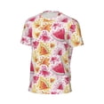 thumbnail image 6 of Wukai Watermelon Print Men's Short-Sleeved Mesh T-Shirt,Quick-Dry Short Sleeve Workout T-Shirt-6X-Large, 6 of 8