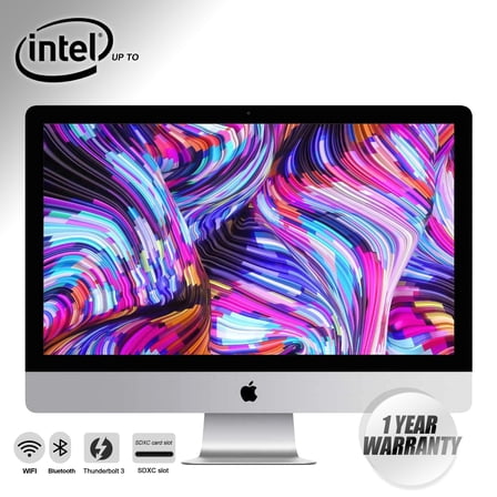 Restored Apple iMac 21.5" All in One Desktop Computer Intel Core i5 Processor 8GB Memory 1TB HDD Webcam Wi-Fi Bluetooth Mac OS Mojave (2017) (Refurbished)