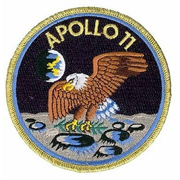 Apollo 11 Mission Patch Official Nasa Neil Armstrong Buzz Aldrin Made in USA
