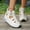 White, variant on Womens Openwork Breathable High-Top Thick Sole Sandals, Orthopedic Platform Sneakers with Arch Support, Hollow Out Wedge Casual Dress Summer Shoes for Women