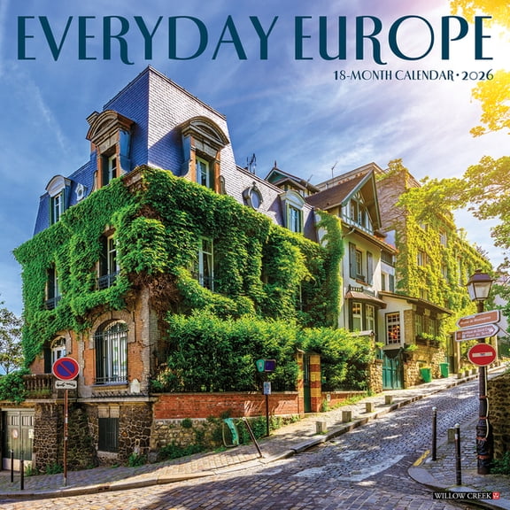 Everyday Europe 2026 Wall Calendar, (Paperback)