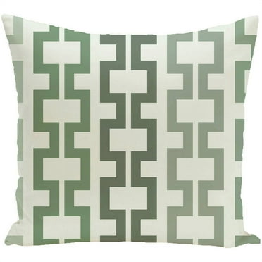 Simply Daisy 16" x 16" Cuff-Links Geometric Print Pillow