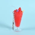 thumbnail image 2 of Llavero Creative Slush Drink Realistic Fruit, PVC, para adulto, 2 of 2