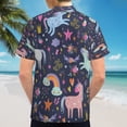 thumbnail image 6 of High Quality Hawaiian Shirts for Men Short Sleeve Aloha Beach Shirt Floral Summer Casual Button Down Shirts Blouses ZJAD2J, 6 of 7