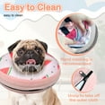 thumbnail image 6 of Inflatable Dog Cone Collar,Adjustable Polyester Pet Cone Recovery Collar After Surgery Anti-Bite Lick Wound Soft Comfortable Neck Collar Protective Elizabethan Collar for Small Medium Large Dogs Cats, 6 of 7