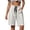 White, variant on yillto Womens Shorts Lightweight Long Shorts for Women Casual 5 Inch Summer Loose Shorts with Pockets