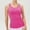 Hot Pink, variant on SNKSDGM 4Th of July Dressy Tank Tops for Women Women's Plus Brown Crop Tops for Women Women's Solid Color Yoga Vest Sports Quick Drying Vest
