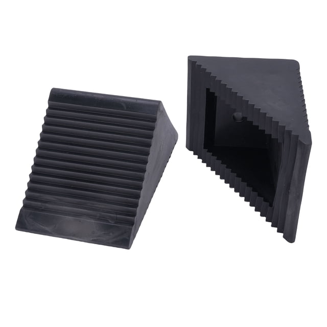 Ensemble de Cales de Roue en Caoutchouc Mini, 2 Pcs Pneus Haute Résistance 5x3x2-1/2 Po pour Tondeuses