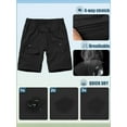 thumbnail image 6 of liyiyiyia Black Cargo Pants Boys Hiking Fishing Convertible Pants for Kids Youth Outdoor Youth Casual Trousers, 6 of 8