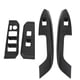 thumbnail image 1 of Cubierta de cuadro de mandos para puerta y ventana, pegatina decorativa de botón de elevación de vidrio estilo fibra de carbono, 4 Uds., para Land Cruiser Lc300 2023, 1 of 5
