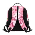 thumbnail image 5 of KUIFORTI Strawberry Axolotl Toddler Backpack for Girls Kids School Bag with Front Pockets Breathable Adjustable Straps for Preschool Kindergarten Back to School Supplies, 5 of 7