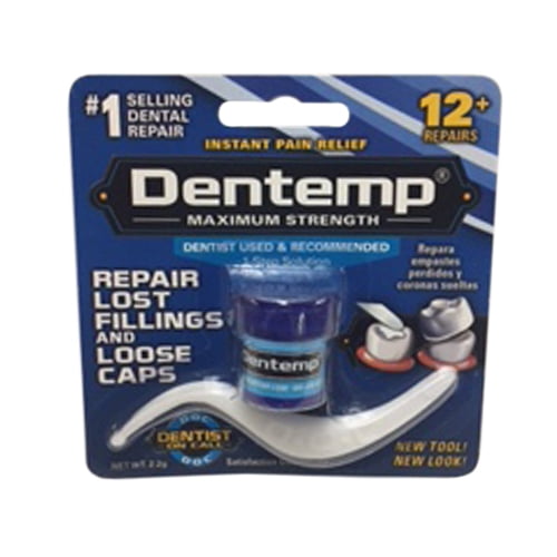 Dentemp Maximum Strength Lost Fillings and Loose Caps Repair, 1 ea, 6