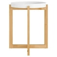 thumbnail image 2 of vidaXL Coffee Table White 41x41x48.5cm Engineered Wood&Solid Wood Pine, 2 of 4