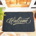 thumbnail image 1 of WREESH New Letter Door Mat Non Slip Mat Bedroom Living Room Carpet Mat, 1 of 3