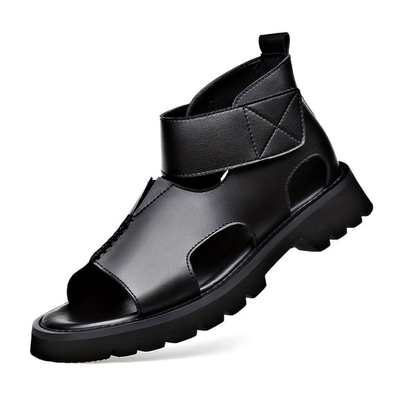 Men'S Outdoor Stylish Summer High-Top Sandals with Thick Soles, Non-Slip, Easy And Casual