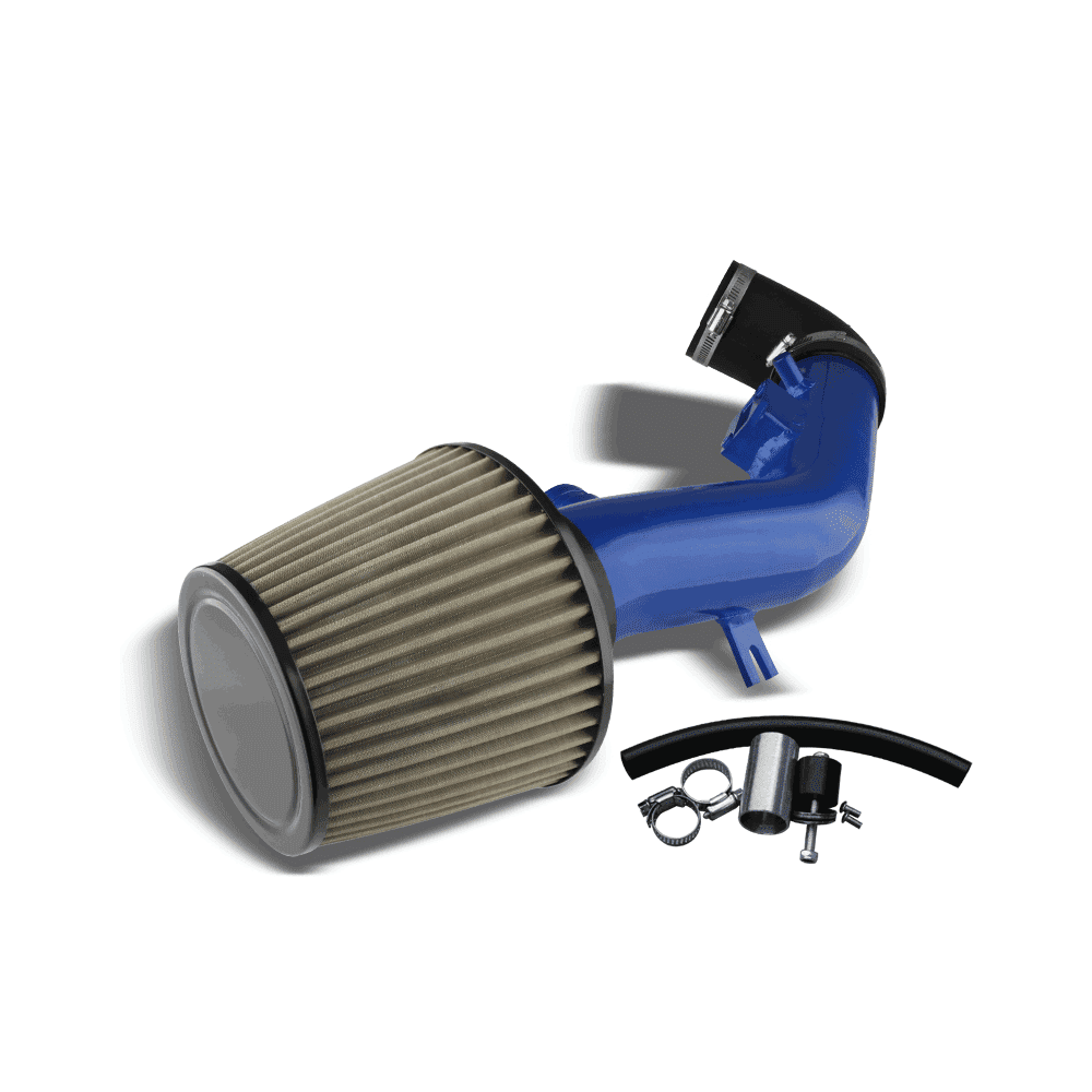 Stainless Filter 08-12 Chevy Malibu 2.4L Without Air Pump Blue Cold Air Intake