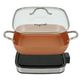 thumbnail image 3 of MegaChef 11.81 Inch Electric Fry Pan with Copper Coating, 3 of 5
