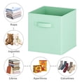 thumbnail image 4 of KZINGS Cajas de Almacenamiento Plegables de Tela, Cubos de Almacenamiento 28 cm, Juguetero Organizador Infantil para Ni&ntilde;os, Cajas Organizadoras Contenedores para Cl&oacute;sets, Cajas p, 4 of 8