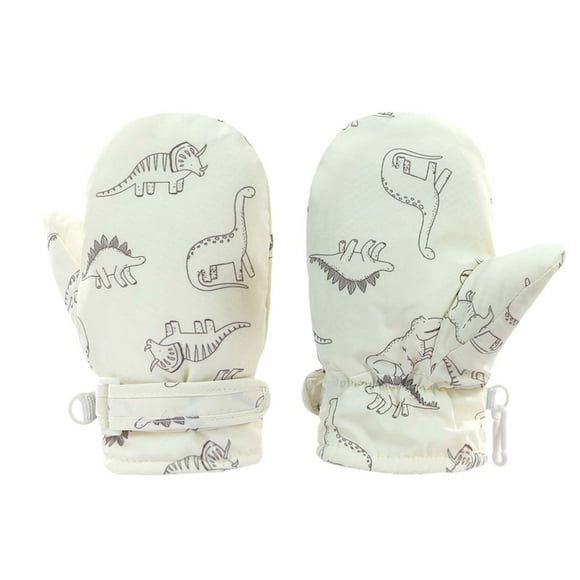 TBWNWG Adorable Winter Mittens for Toddlers and Babies with Playful Prints for Boys and Girls,Size 6-24 Months