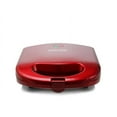 thumbnail image 3 of Better Chef Sandwich Grill, 2-1/2"H x 8"W x 8"D, Red, 3 of 6