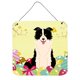 thumbnail image 1 of "Treasures Easter s Border Collie Black White Metal Print, 6 x 6, multicolor" Caroline's Treasures BB6118DS66, 1 of 1