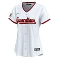 thumbnail image 2 of Women's Nike  White Cleveland Guardians Home Limited Jersey, 2 of 3