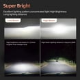 thumbnail image 6 of 2pcs LED Headlight Bulbs 9005 High Beam For Honda CRX 1988-1991 Super Bright 6000K White, 6 of 8