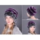 thumbnail image 2 of Sombrero de Moda Ganfancp Invierno de Las Mujeres de Colores Cálidos Terciopelo Real 1X, 2 of 2
