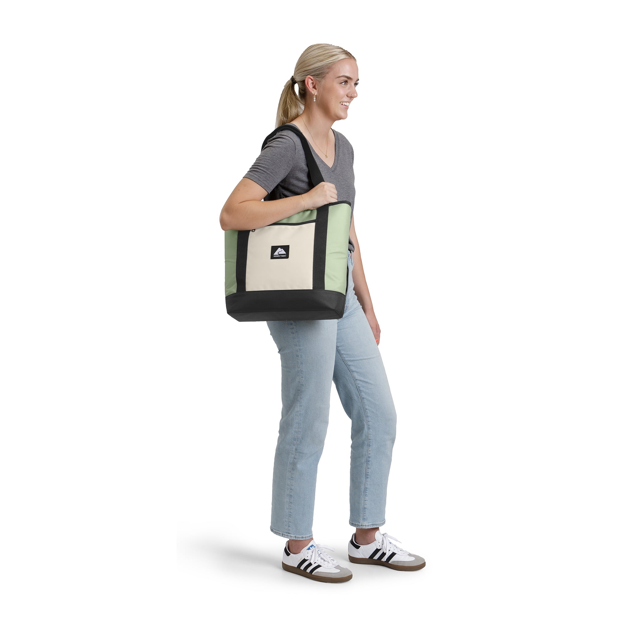 Ozark Trail 24 Can Soft Cooler Tote, Green