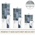 thumbnail image 2 of Kitchen Rugs Sets of 3, Kitchen Runner Rugs Non Slip Washable, Boho Kitchen Mats for Floor, Indoor Door Mat Entrance, Laundry Room Rug, Thick Kitchen Floor Mat Carpet, 2 of 7