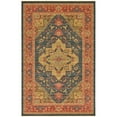 thumbnail image 1 of Unique Loom Sahand Dark Color Medallion Rug 10'6 x 16'5 Rectangle Dark Blue/Red, 1 of 1