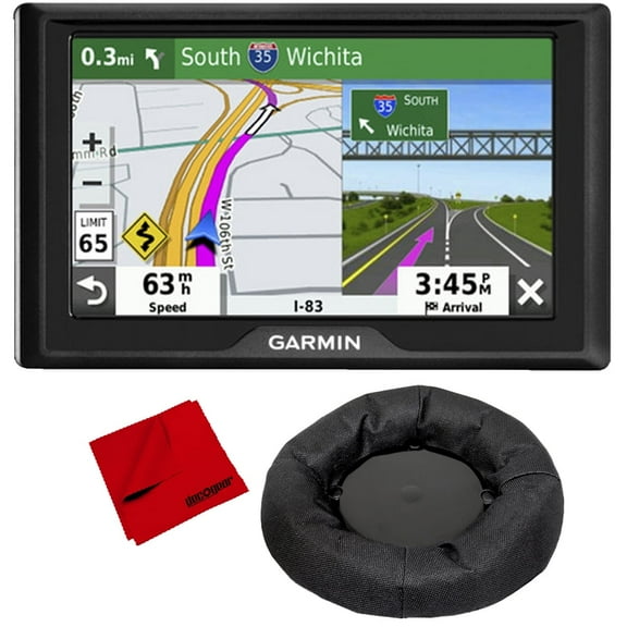 Garmin Drive 52 5" GPS Navigator (US & Canada) with Weighted GPS Dash Mount   More