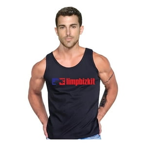 Persodesign - Polera Limp Biz Rock Musculosa Tank Gym Talla Xl Negro Hombre