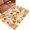 Orange, variant on Thanksgiving Fall Washable Area Rug 5 x 8 ft Rustic White Orange Pumpkin Leaves Gingham Soft Non‑Slip Rugs Stain Repellent Indoor Mats for Spacious Family Room, Long Dining‑Table, Sunroom