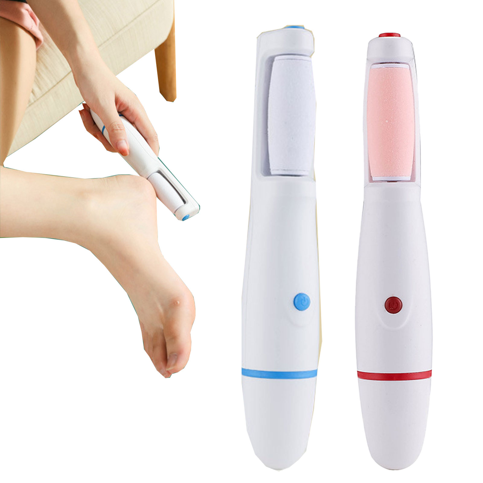 Electric Feet Scrubber for Women Men, Electric Foot Callus Removers