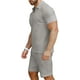 thumbnail image 3 of Conjunto de ropa deportiva KUYIGO para hombre, 2 piezas, gris oscuro, talla XXL, 3 of 6