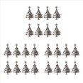 thumbnail image 1 of Juego de 24 Anillos para Servilletas de árbol de Navidad, para Bodas, Día de Acción de Gracias, Reuniones Familiares, Fiesta de Cumpleaños (Plata), 1 of 5