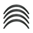 thumbnail image 2 of Universal Wheel Eyebrow Protector Flexible PP Matte Black Widened Decorative Arches for Car, 2 of 7