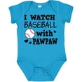 thumbnail image 3 of Inktastic I Watch Baseball with My Pawpaw Boys Baby Bodysuit, 3 of 5