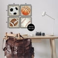thumbnail image 4 of Stupell Industries Various Rustic Sports Balls Art for Kids Painting Black Framed Art Print Wall Art, 12 x 12, Set of 4, 4 of 10