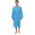 thumbnail image 3 of Men's Robe, Turkish Cotton Terry Kimono Bathrobe, 3 of 6