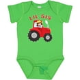 thumbnail image 3 of Inktastic Farmer Tractor Little Sis Girls Baby Bodysuit, 3 of 5