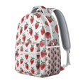 thumbnail image 3 of Sac à Dos pour Étudiants à Baies Rouges, Mignon, Sucré, Kawaii, Fruité, Sac d'École avec Motif de Baies d'Été Fraîches, Léger et Sangle Ajustable, 3 of 6
